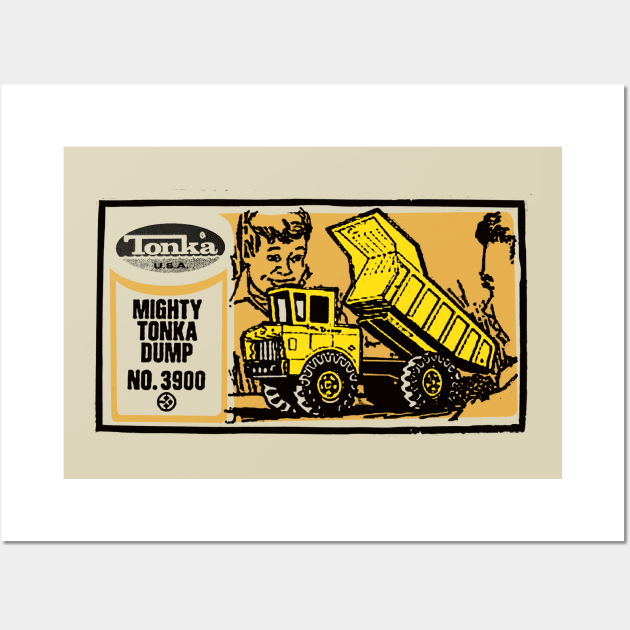 TONKA - Mighty Tonka Dump - Authentic, Distressed - Tonka